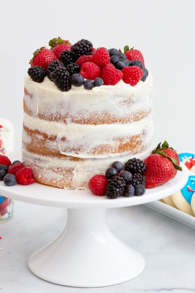 Easy 4th Of July Layer Cake Recipe - Alice And Lois